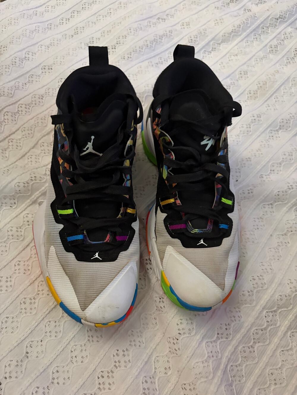 Air Jordan Zion 1 Noah Basketball Shoes Multicolor Men's 7.5 DA3130-001